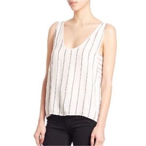 Paige Denim Wilfred Scoop Neck Striped Tank